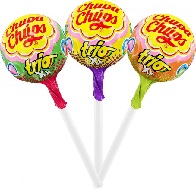 Chupa Chups XXL Trio Hard Candy
