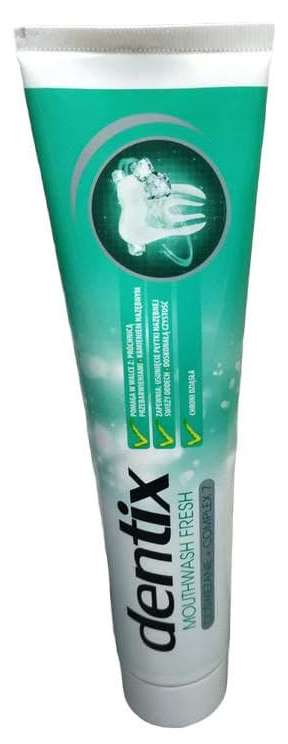 Dentix Mouthwash Fresh Toothpaste, 125 mL - Image 2