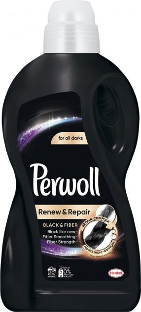 Perwoll Brilliant Black Liquid Laundry Detergent, 1.8 L