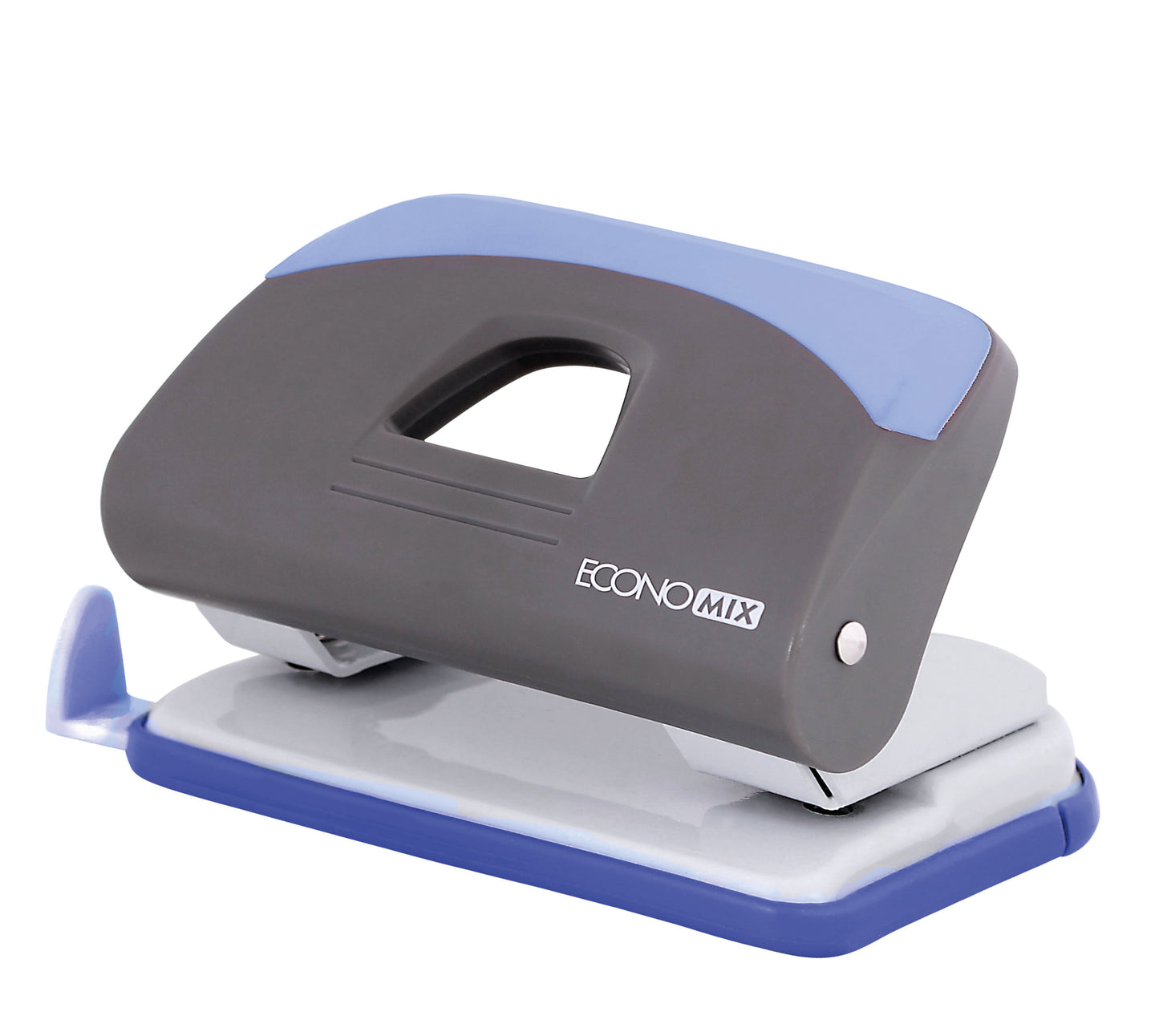 Economix 40127 Plastic Hole Punch for 10 Sheets, 8 cm