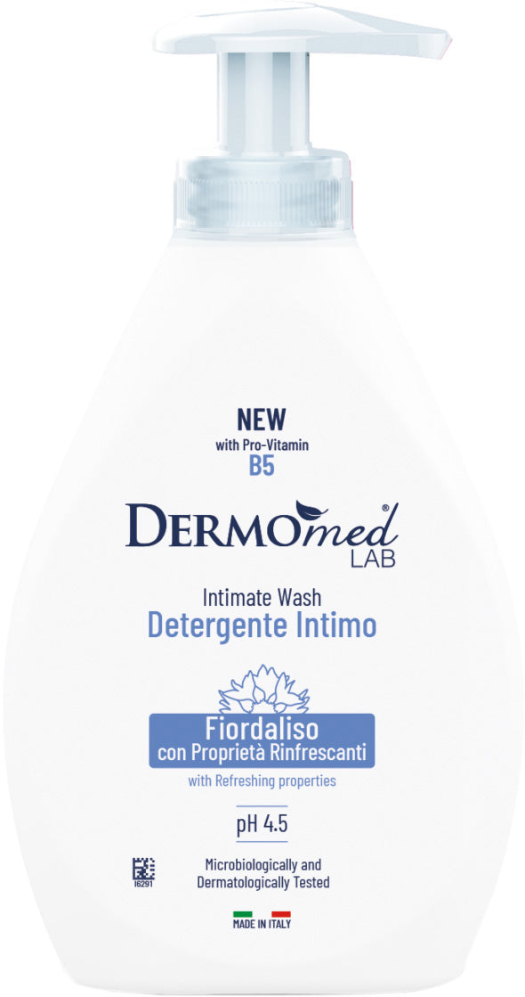 Dermomed Cornflower Extract Intimate Wash Soap, 250 mL