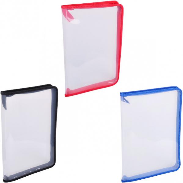 Transparent A4 Zipper Folder