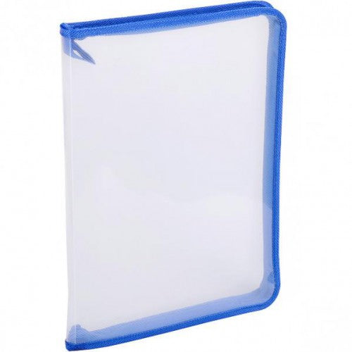 Transparent A4 Zipper Folder - Image 2