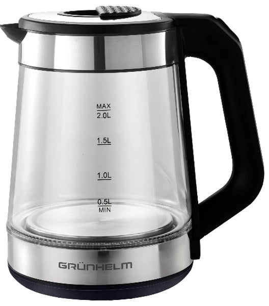 Grunhelm EKG-2320 Glass Electric Kettle, 2 L