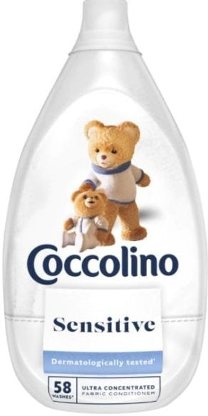 Coccolino Sensitive Concentrated Fabric Softener, 870 mL