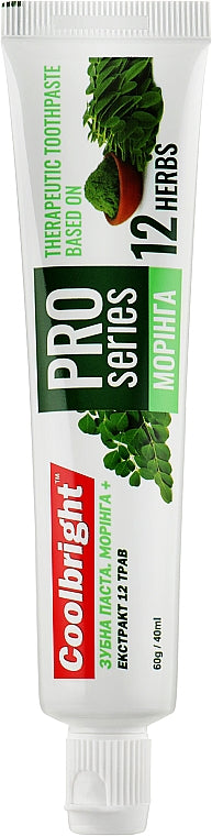 Coolbright PROseries Moringa Toothpaste, 40 mL - Image 2