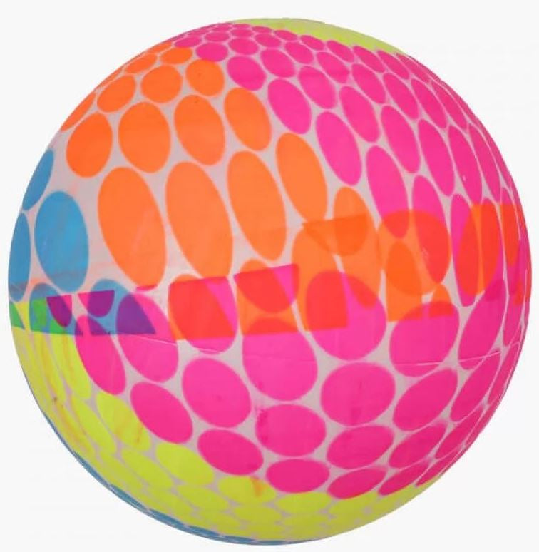 S72541 Rubber Ball, 18 cm, Assorted