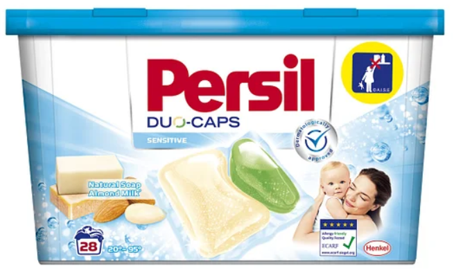 Persil Duo-Saps Sensitive Laundry Pods, 28 pcs, Priced per Piece