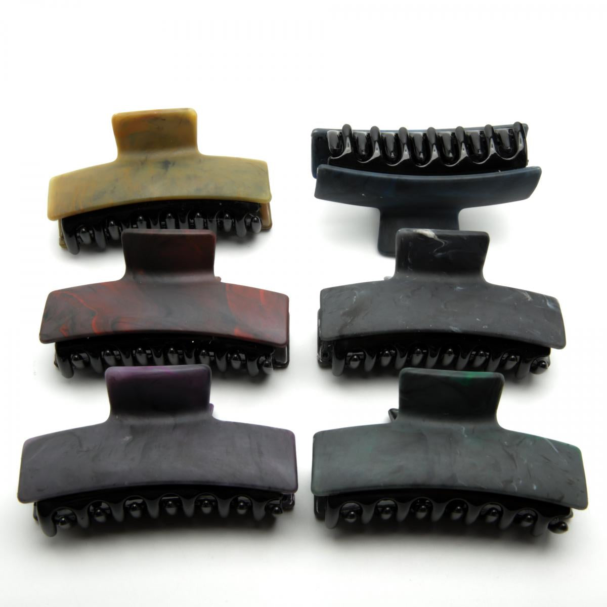 6-2130/6-2138 Kids' Plastic Claw Hair Clip, 10 x 4.5 cm (Price per 1 pc) - Image 2
