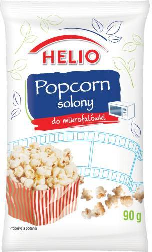 Helio Salted Popcorn, 90 g
