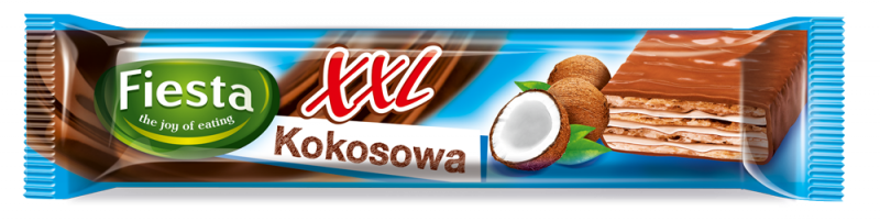 Fiesta Chocolate Wafers with Coconut Filling, 50 g