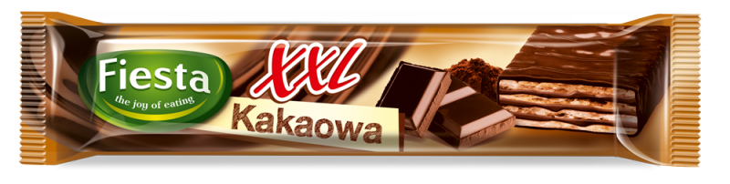 Fiesta Chocolate Wafers with Cocoa Flavor, 50 g