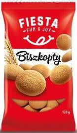 Fiesta Sponge Biscuits, 120 g