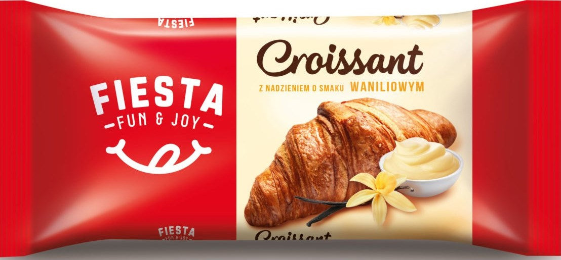 Fiesta Vanilla Croissant, 60 g