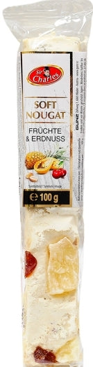 Sir Charles Fruit & Peanut Nougat, 100 g