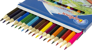 Barvinok 5-203/2 Flowers Colored Pencil Set, 18 Colors - Image 2