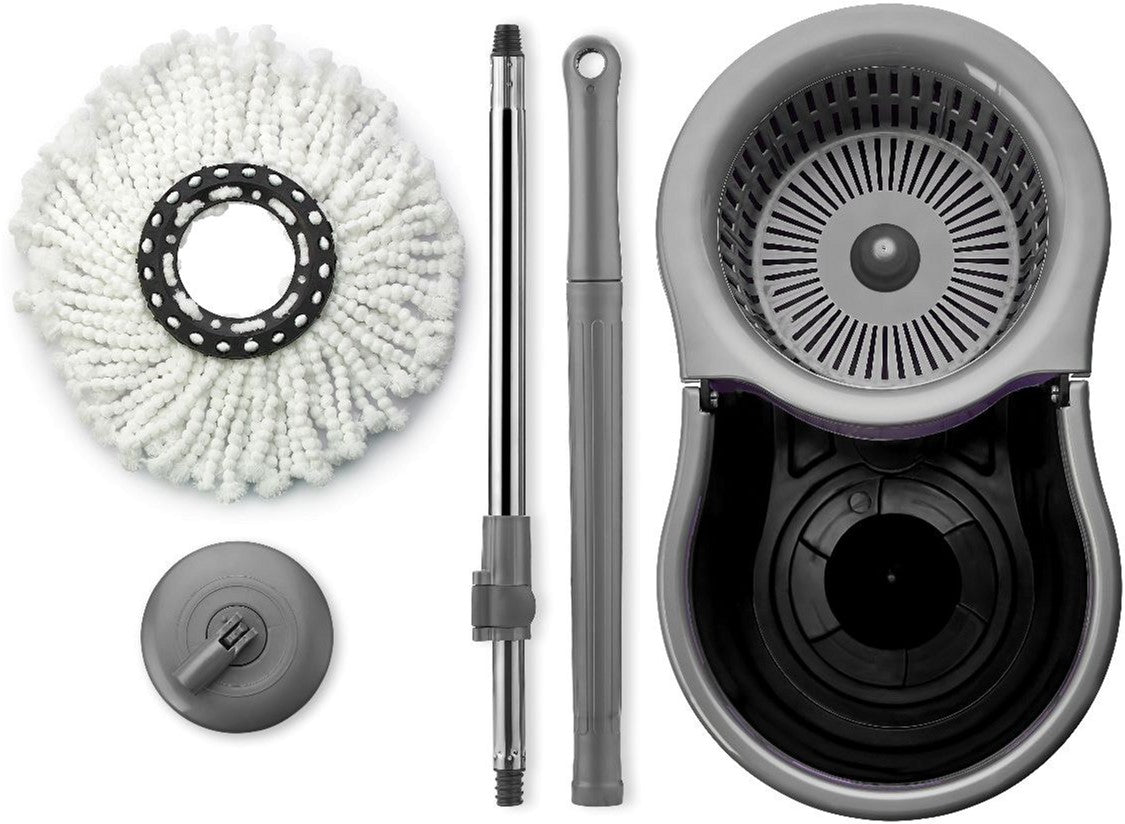 Eco Fabric EH-121G Mop & Automatic-Wringer Bucket Set, 13 L - Image 2