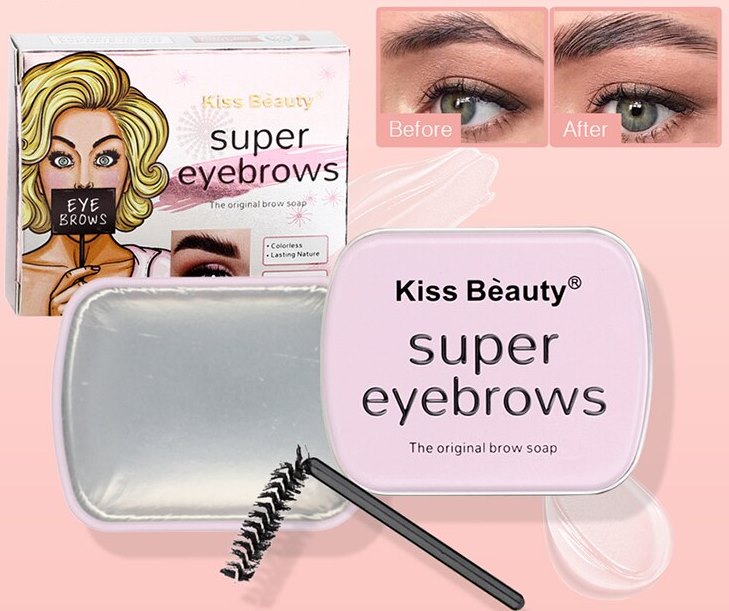 Kiss Beauty Super Eyebrows Extra-Hold Styling Soap, 25 g