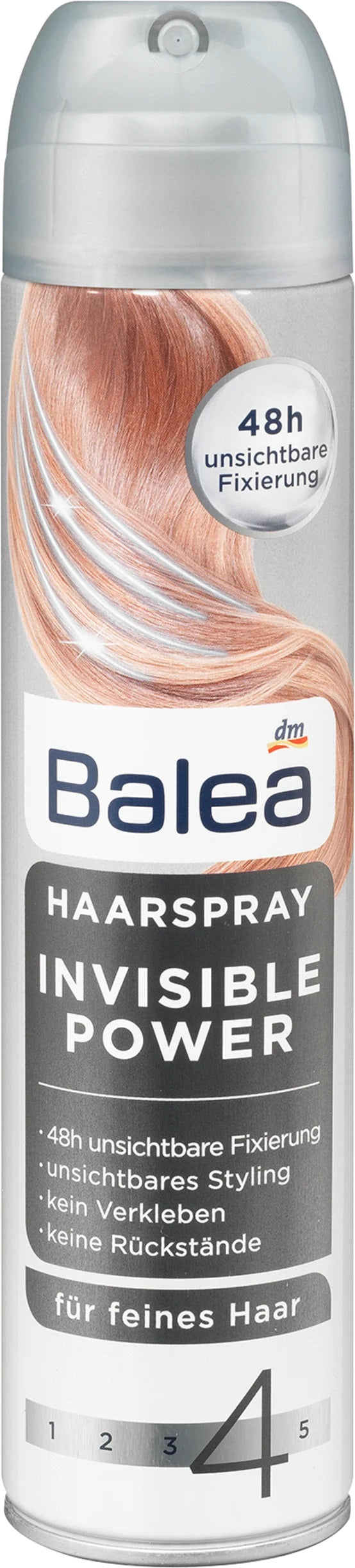 Balea Invisible Power 4 Hair Spray, 300 mL