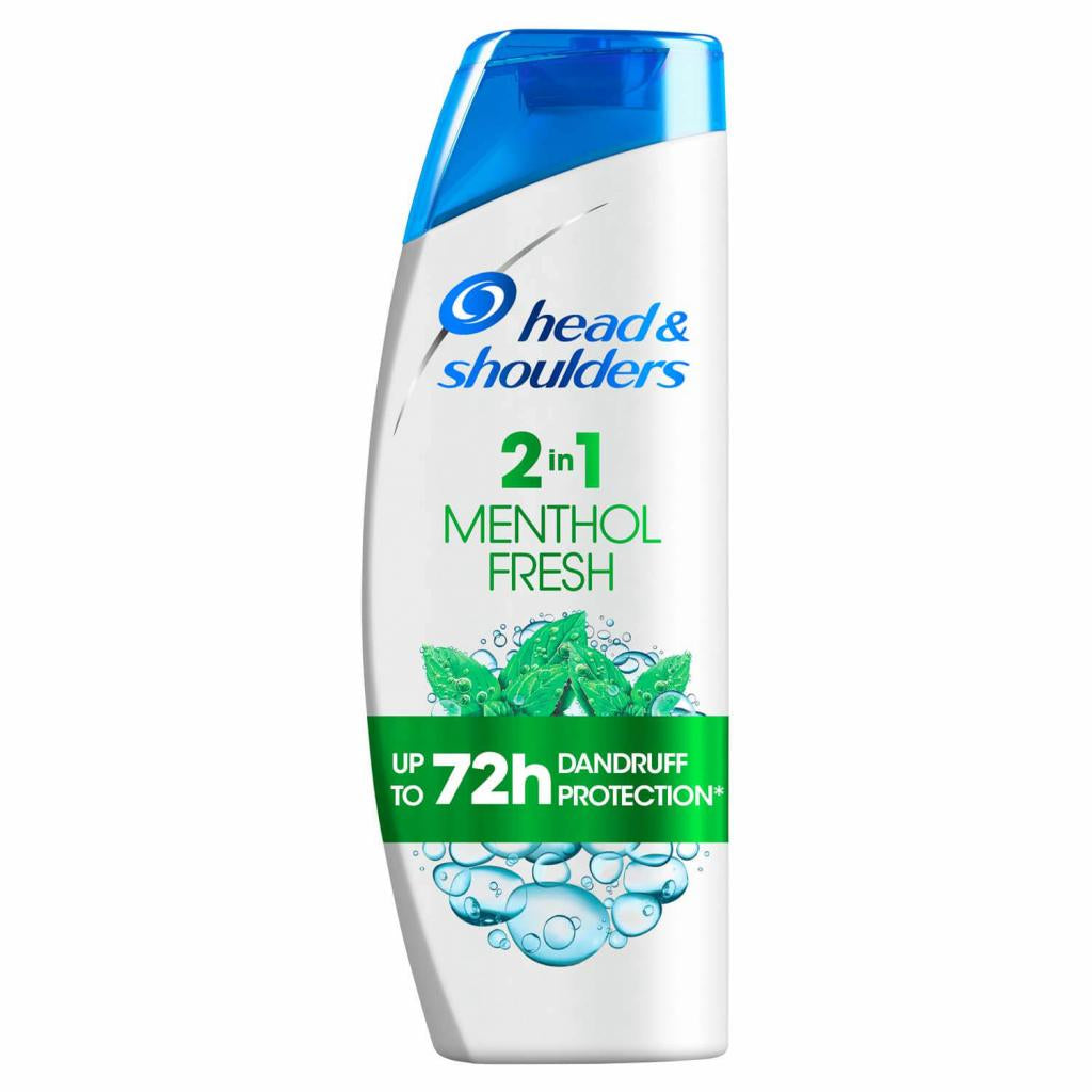 Anti-Dandruff Head & Shoulders 2-in-1 Menthol Freshness Shampoo, 225 mL
