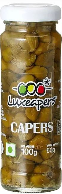 Luxeapers Capers, 100 g / 60 g