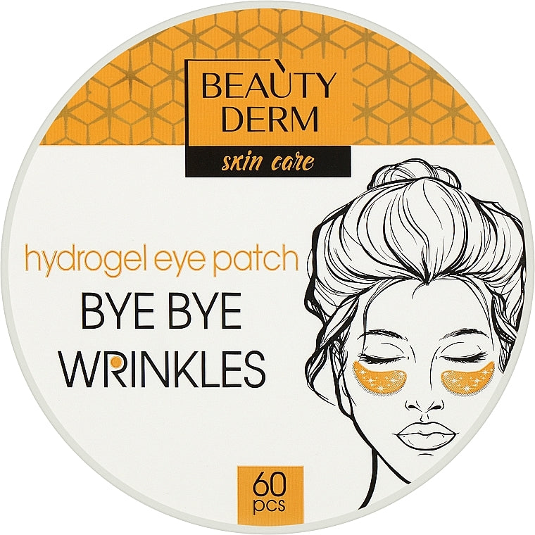 Beautyderm Bye Bye Wrinkles Gold Hydrogel Eye Patches, 60 pcs - Image 2