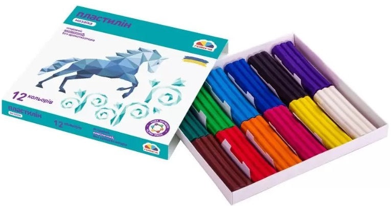 Gamma Mosaic 300309 Modeling Clay, 12 Colors