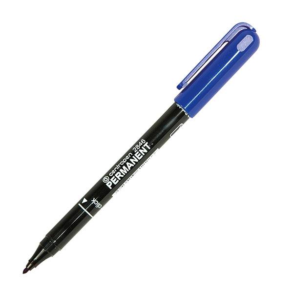 Centropen 2846 Blue Permanent Marker, 1 mm