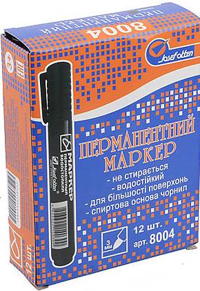 Josef Otten 8004 Black Permanent Marker - Image 3