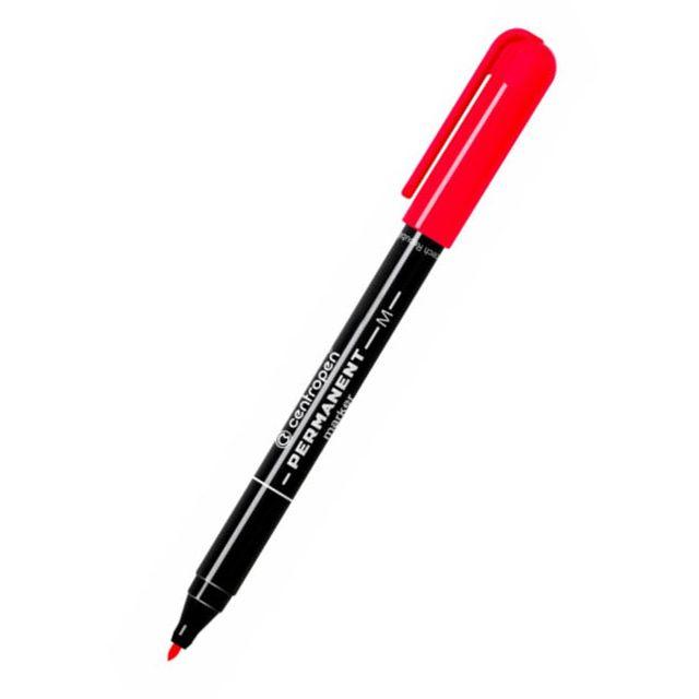 Centropen 2846 Red Permanent Marker, 1 mm