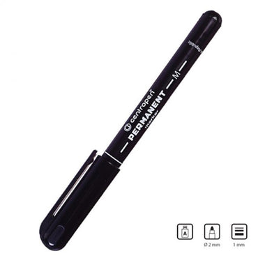 Centropen 2846 Black Permanent Marker - Image 2