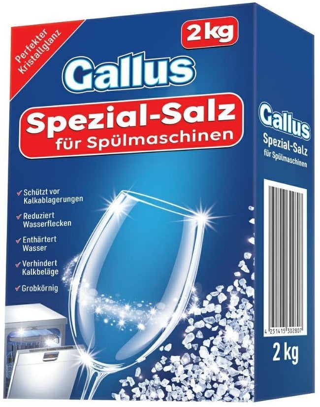 Gallus Dishwasher Salt, 2 kg