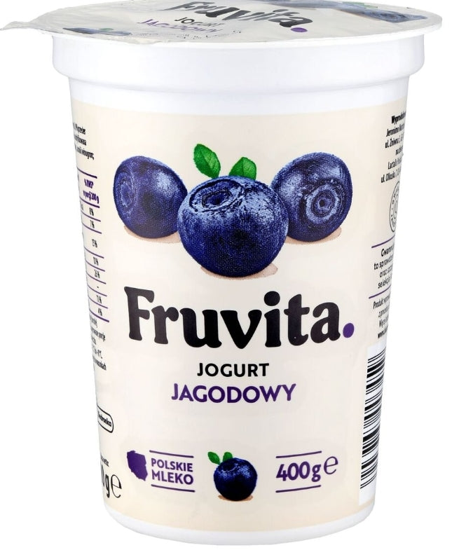 Fruvita Blueberry Yogurt, 400 g