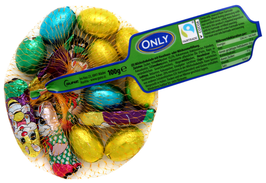 Only Easter Egg & Bunny Milk Chocolates, 100 g