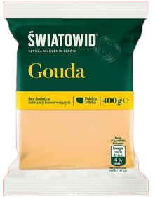 Swiatowid Gouda Hard Cheese, 400 g