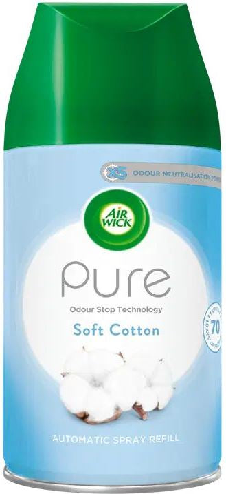 Air Wick Pure Soft Cotton Air Freshener Refill, 250 mL