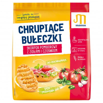 Mamut Croutons with Tomatoes, Herbs & Garlic, 200 g