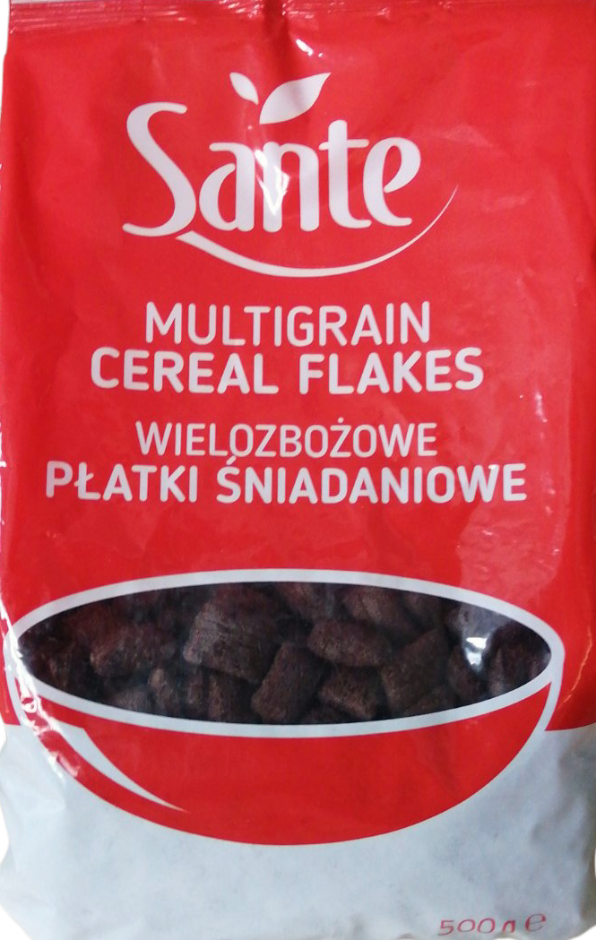 Sante Chocolate Cereal Pillows with Cream & Vanilla Filling, 500 g