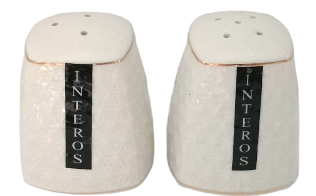 Interos Snow Queen CS681507-A Porcelain Spice Set, 2 pcs - Image 3
