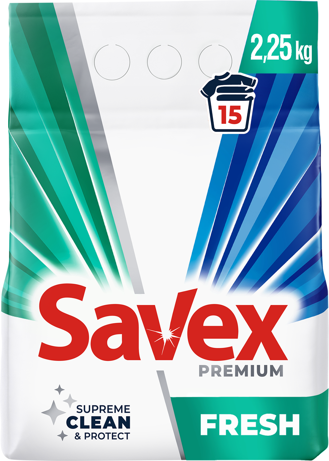 Savex Automat Premium Fresh Laundry Detergent Powder, 2.25 kg