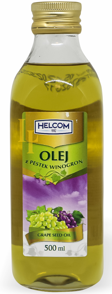 Helcom Grape Seed Oil, 500 mL