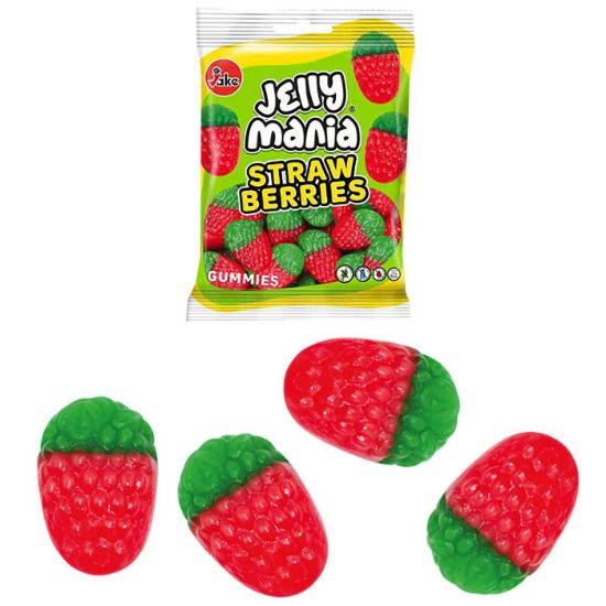Jake Jelly Mania Strawberry Gummies, 100 g - Image 2