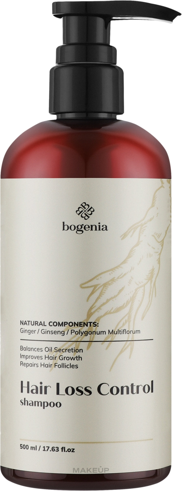 Bogenia Hair Loss Control Anti-Hair Loss Shampoo, 500 mL