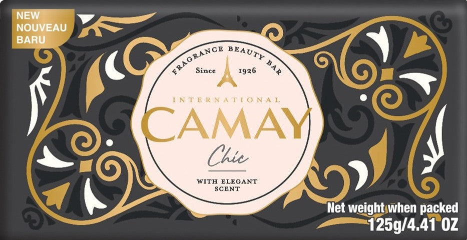 Camay Chic Bar Soap, 125 g