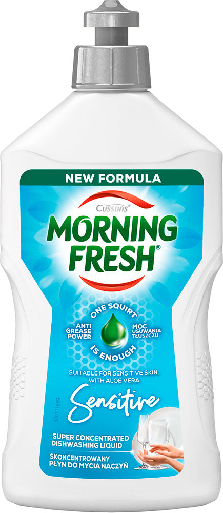 Morning Fresh Sensitive Dishwashing Liquid, 400 mL