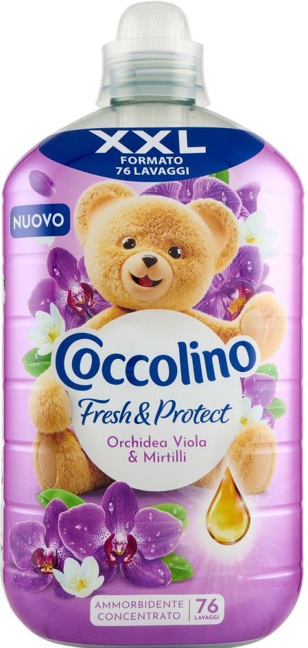 Coccolino Violet Orchid & Blueberries Fabric Softener, 1.75 L