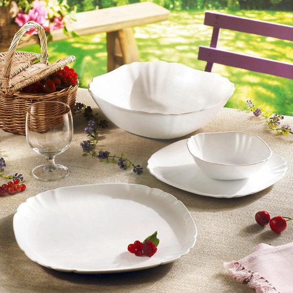 Luminarc Lotusia 3620 Square Dessert Plate, 21 cm - Image 3