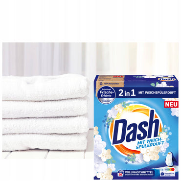 Dash 2-in-1 Universal Laundry Detergent Powder, 50 Loads, 3 kg - Image 2