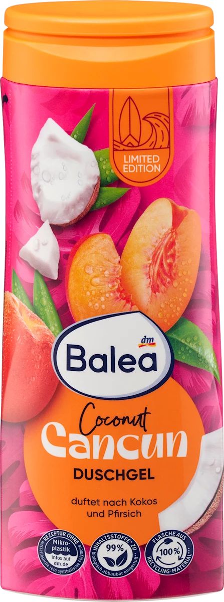 Balea Coconut Cancun Shower Gel, 300 mL