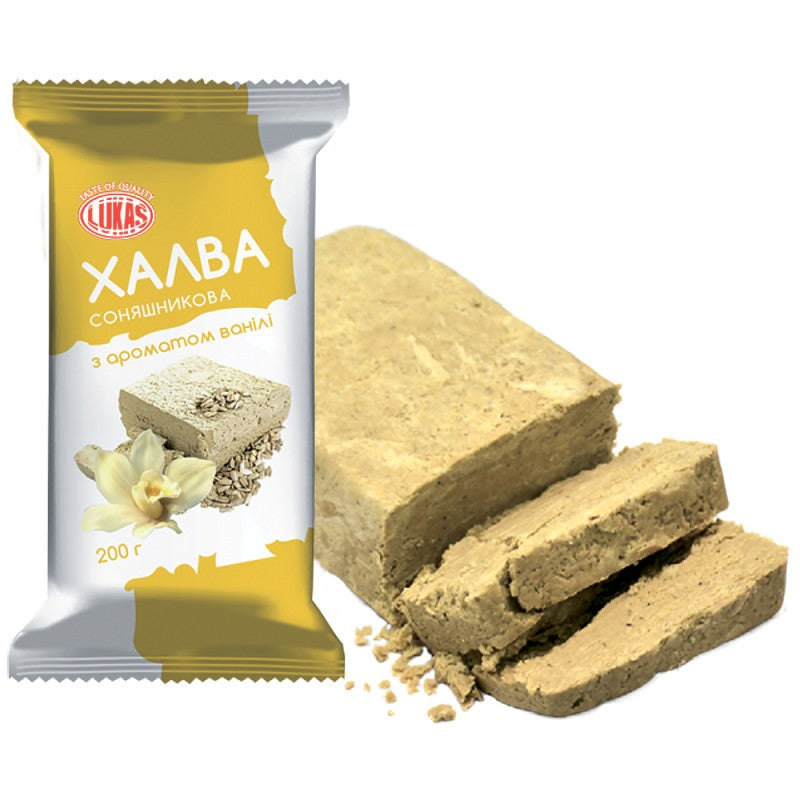 Lukas Vanilla Sunflower Halva, 200 g - Image 2